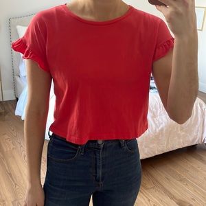 Zara basic tee size small